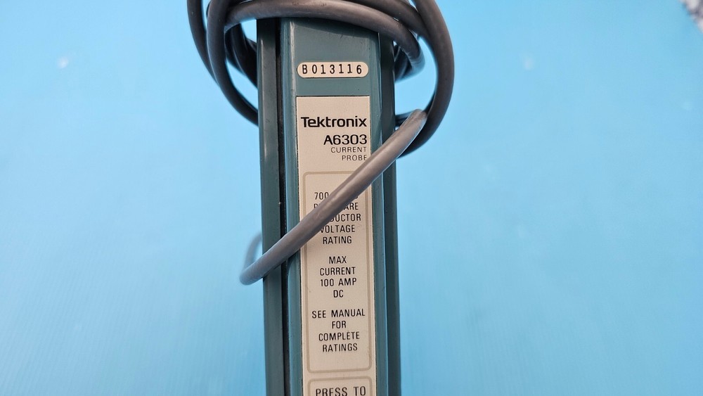 Tektronix A6303 15MHz, 100A Current Probe