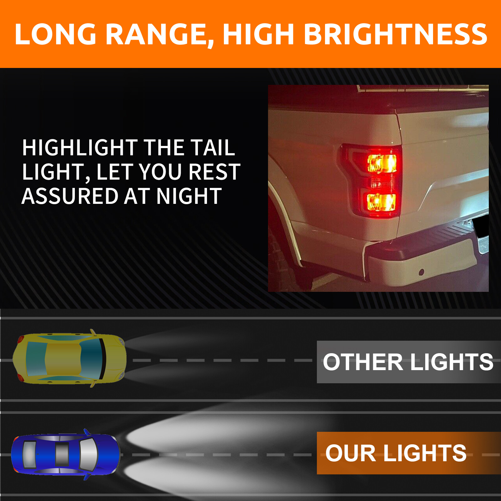 For Ford F150 F-150 2018 2019 2020 Red Lens Rear Tail Light Lamp LH Driver Side