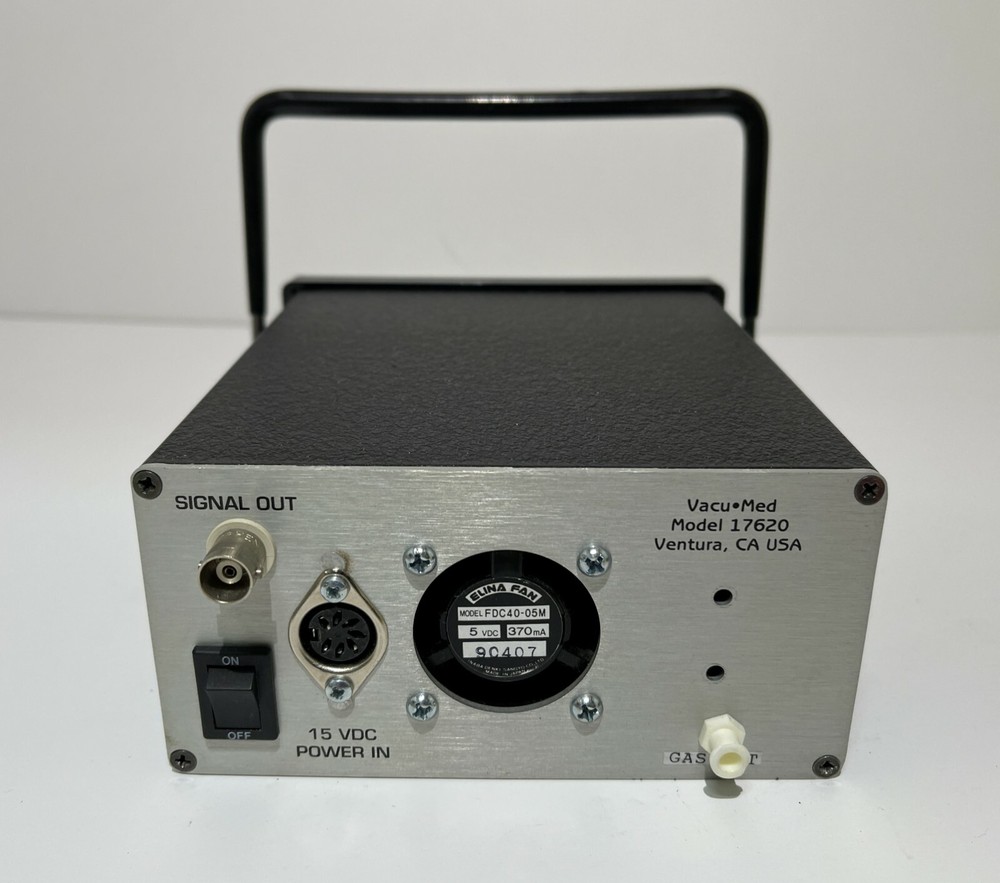 VACU MED OXYGEN ANALYZER MODEL 17620