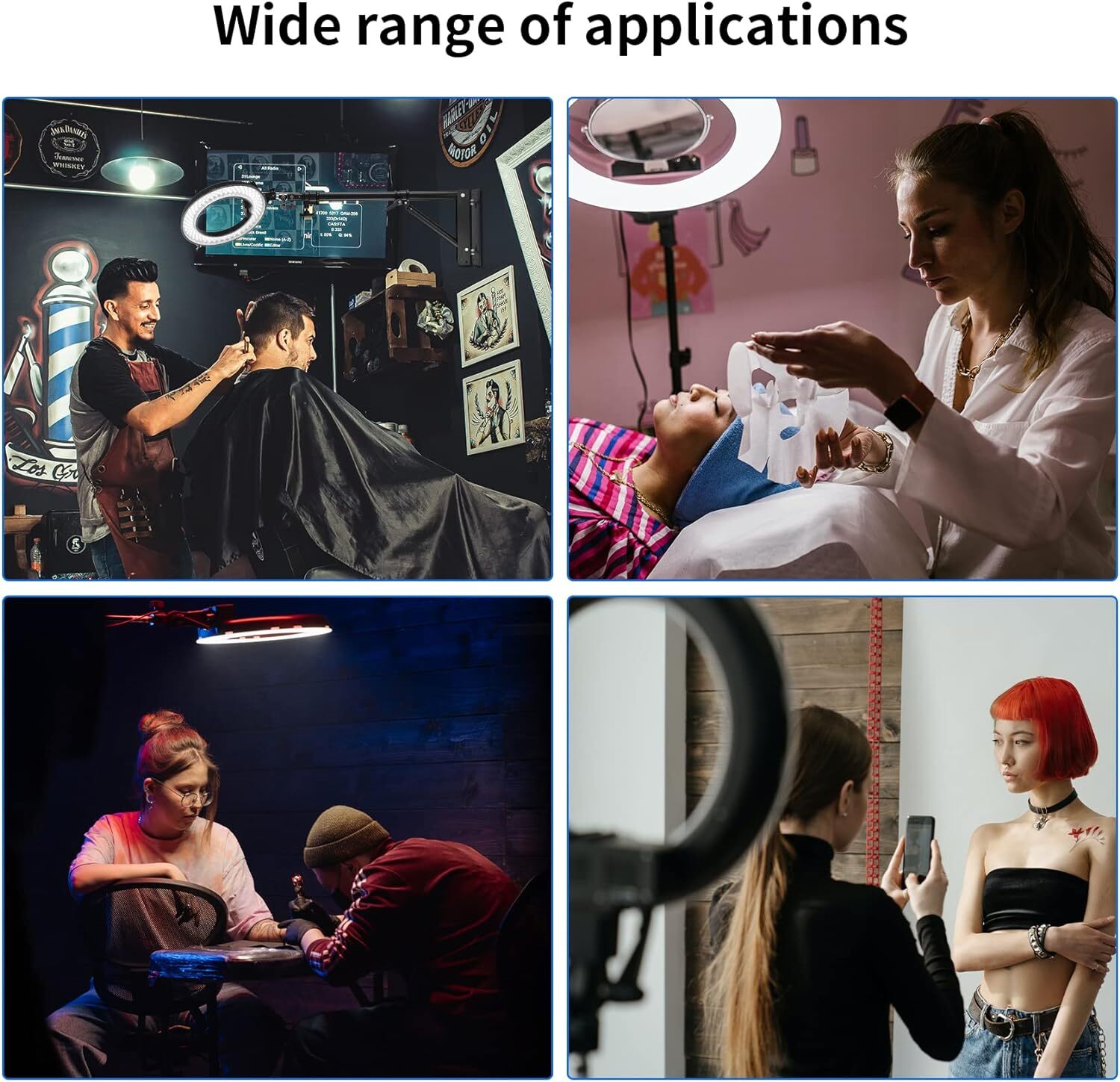 Selens 39" Wall Mount Triangle Boom Arm Stand For Studio Softbox Ring Light