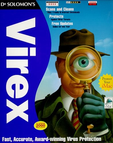 Dr Solomon Virex 6.0 MAC System 7 Software Brand New