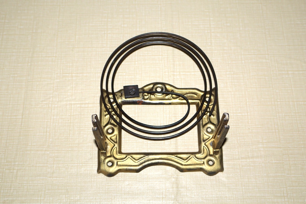 German Wall Clock Movement Mounting Bracket with Gong