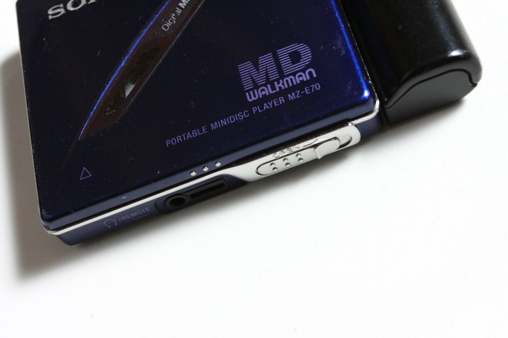 Sony md minidisc player MZ-E70 working