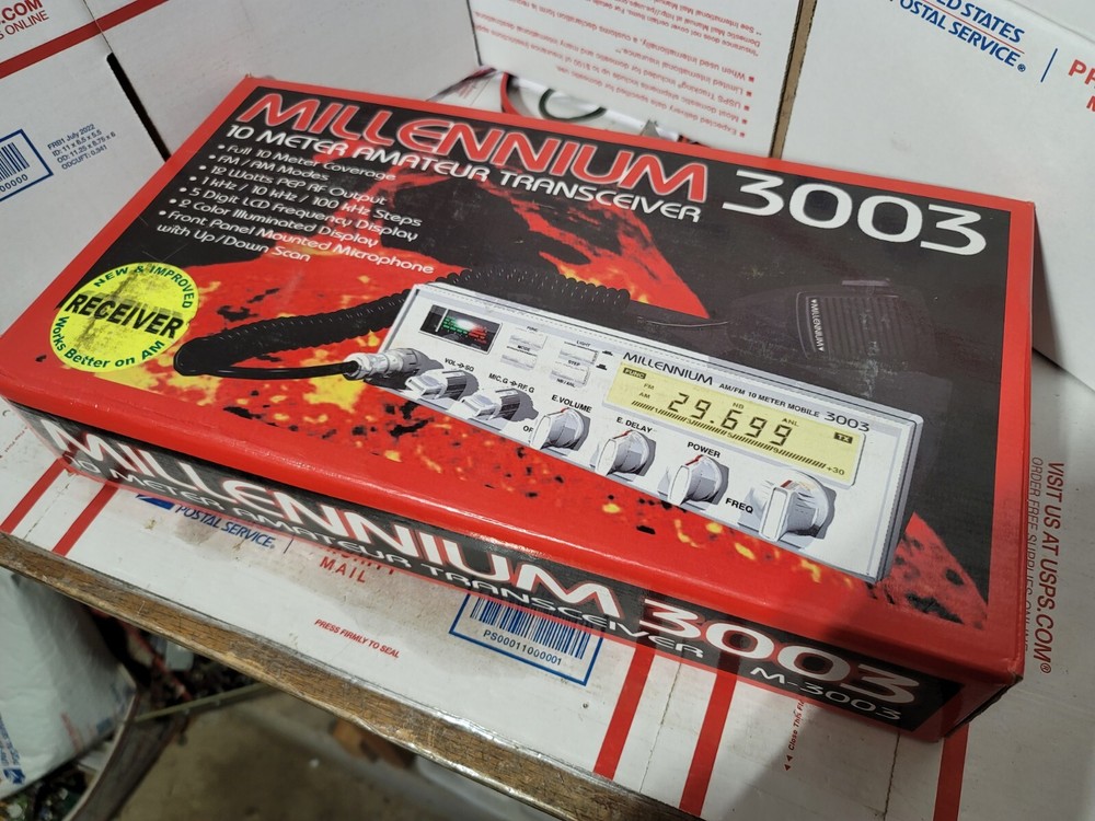MILENIUM 3003 TEN METER RADIO AM FM W/ ECHO