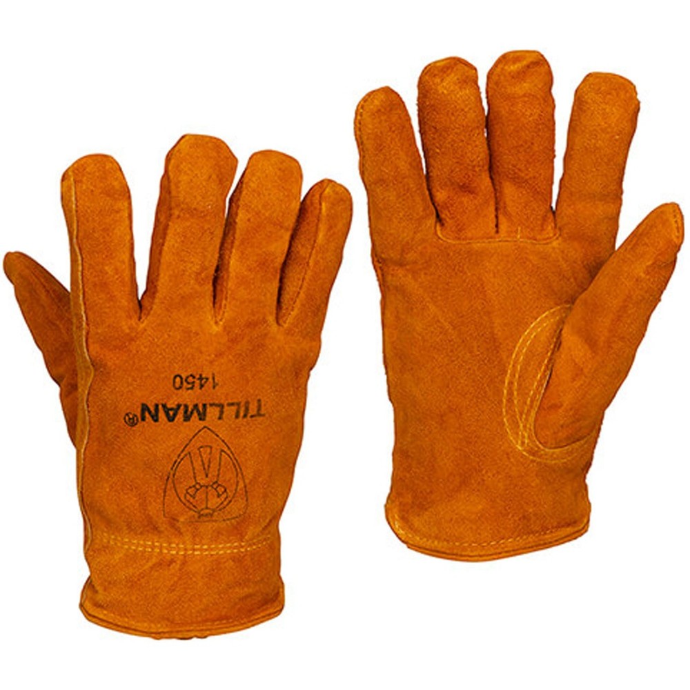 Tillman 1450 Split Cowhide Winter Work Gloves, Pile Lined, Medium