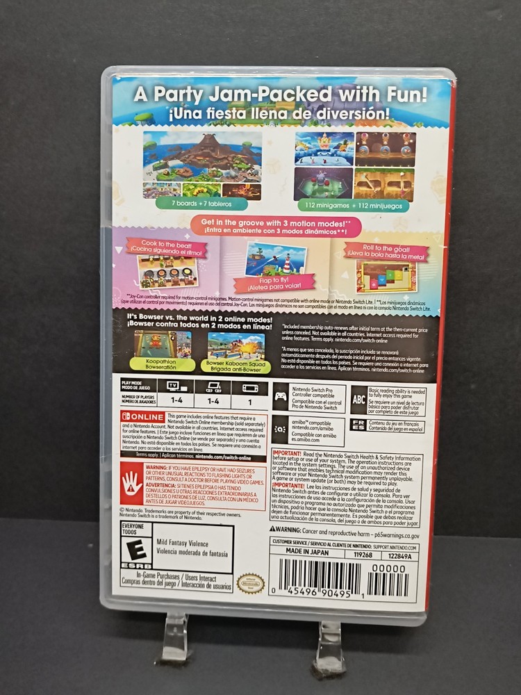 Nintendo Switch Super Mario Party Jamboree Replacement Case Only
