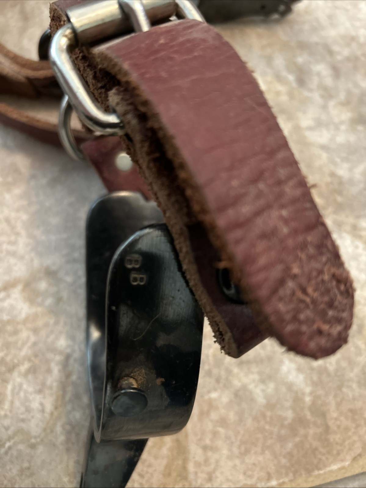 Vintage Western Cowboy Spurs Marked BB Bob Blackwood