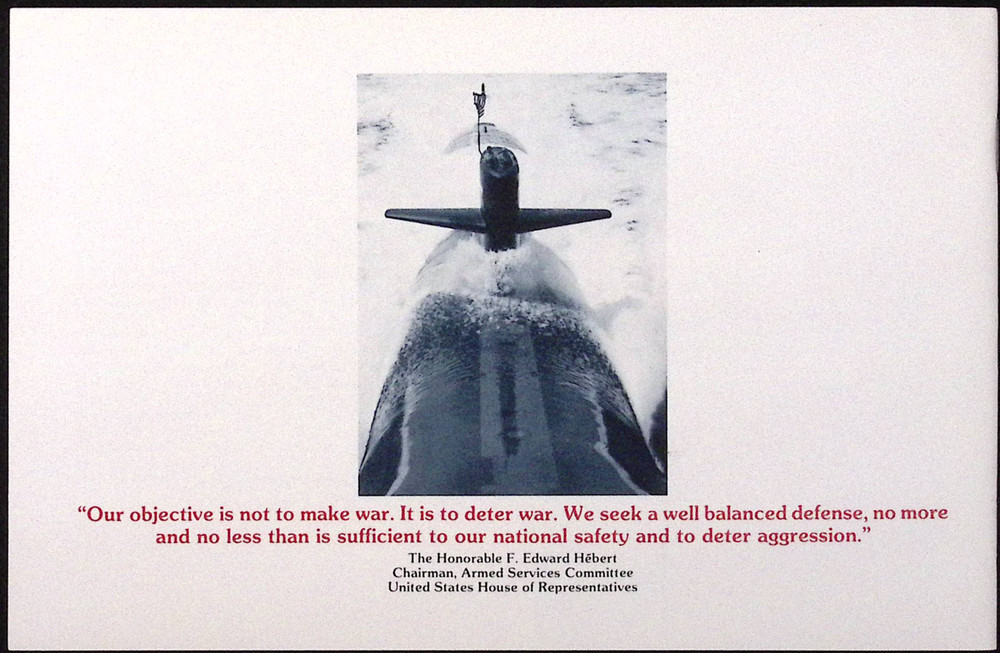 1977 US Navy USS Baton Rouge SSN-689 Commissioning Ceremony Program