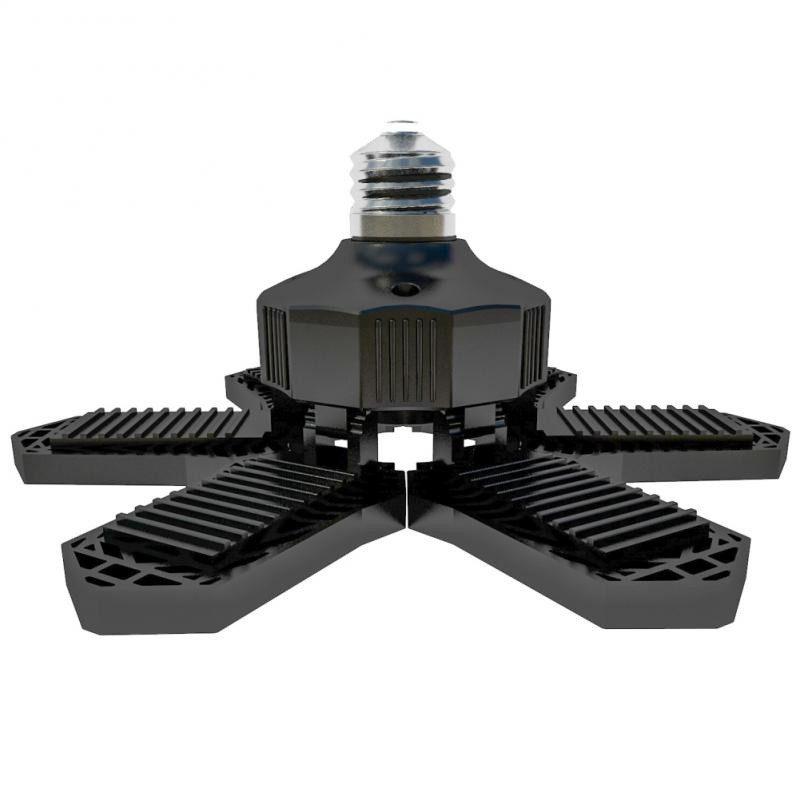 12000000LM LED Garage Light Super Bright Work Shop Ceiling Light Deformable Bulb