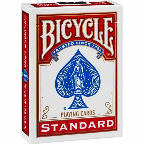 Bicycle® Standard Index Playing Cards, Single Deck (Red), *NEW*