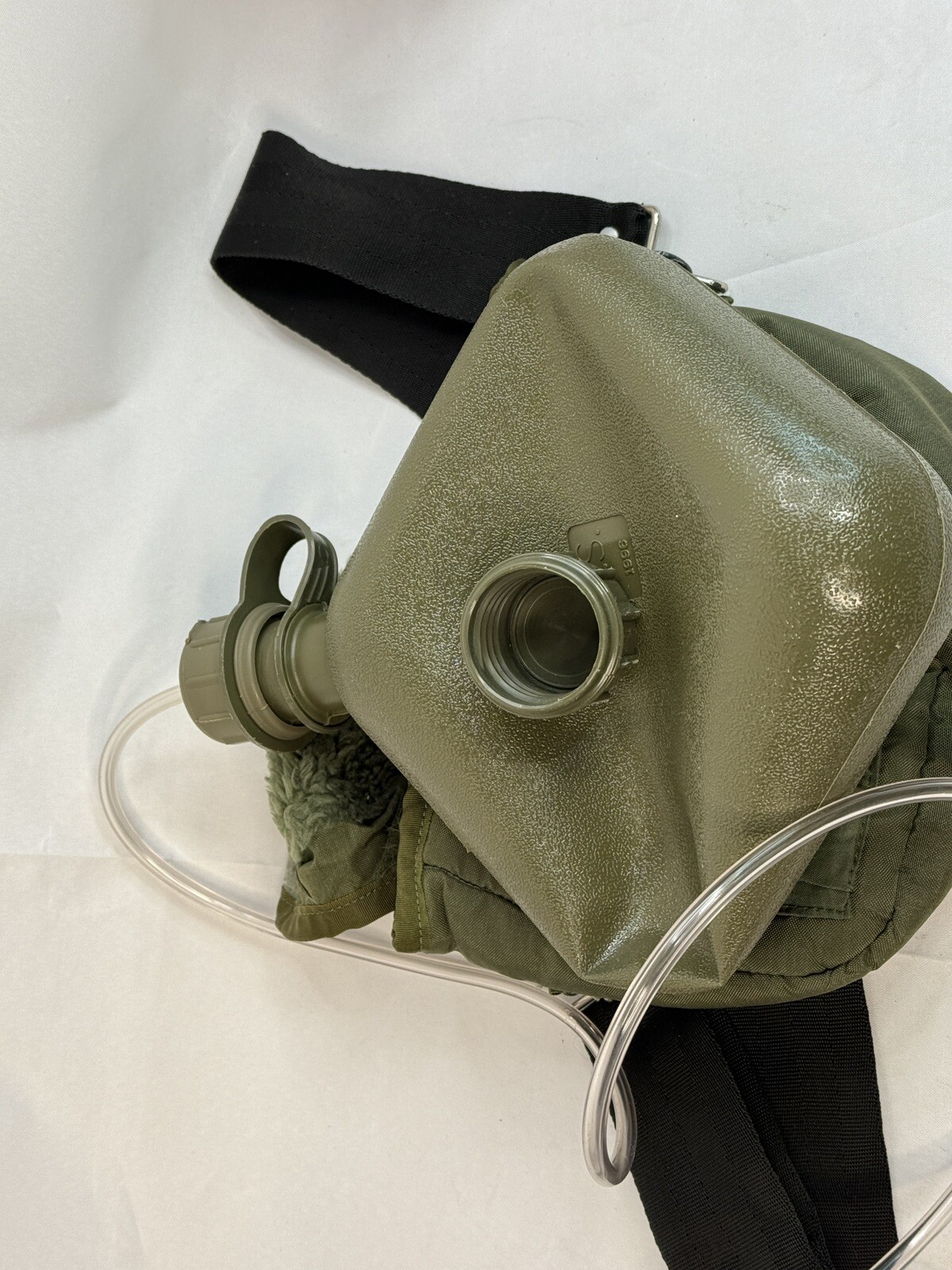 US OD 2qt bladder canteen and OD nylon case with adjustable strap W/straw Cap