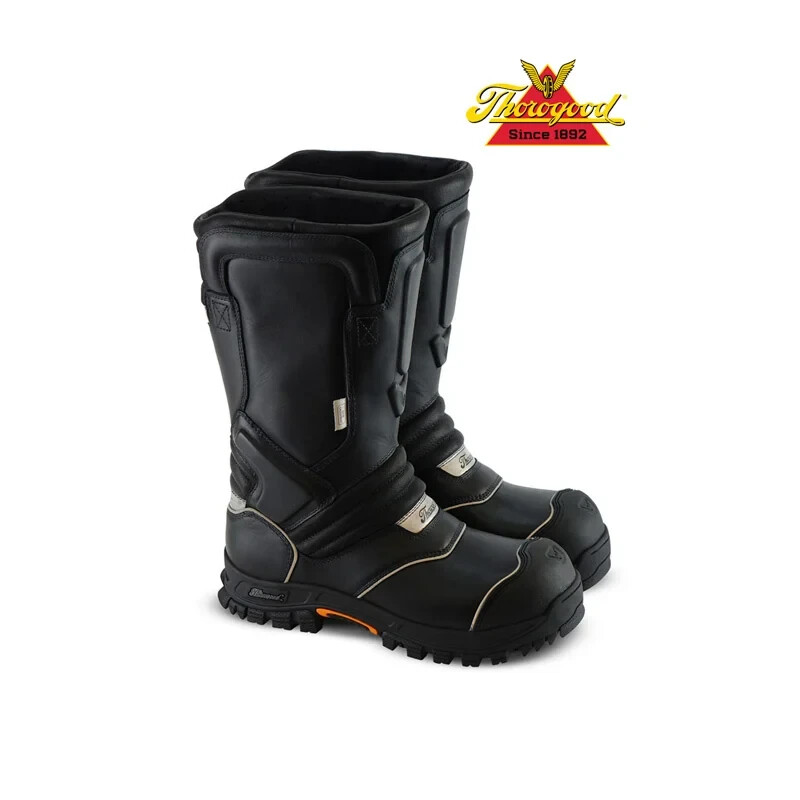 QR14™ –14" Pull-On Leather Structural Thorogood Boot (Size: 12W)