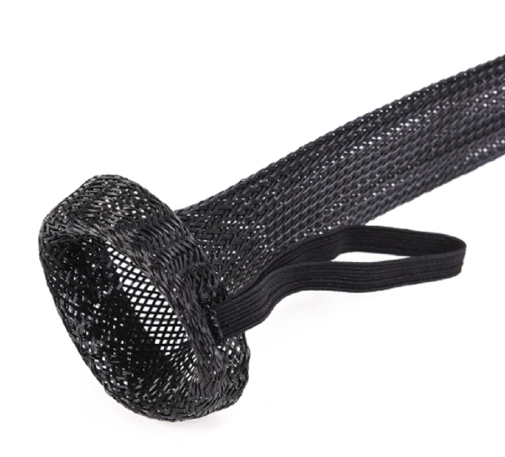 1Pack 170CM Fishing Rod Sock Covers Braided Mesh Spinning Rod Protector Sleeves