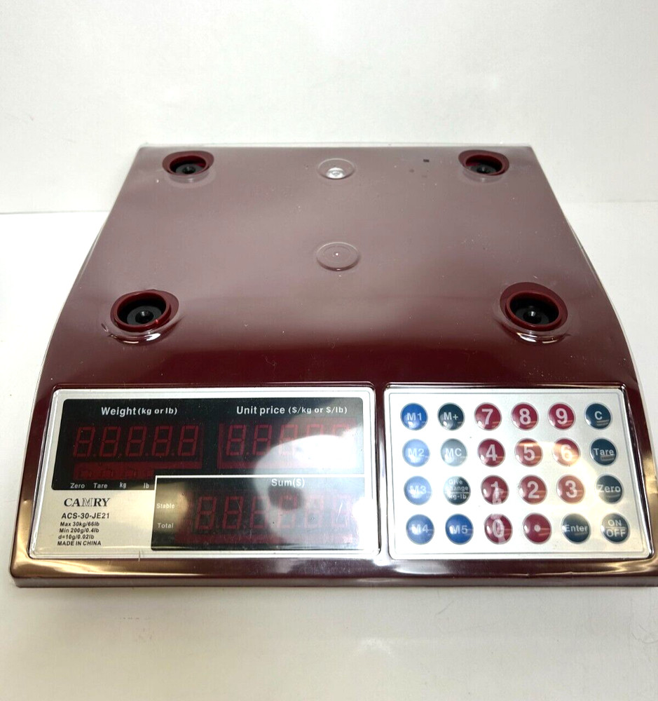Camry Price Computing Scale ACS-30-JE21
