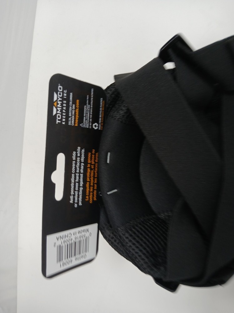 Tommyco Black Rubber Knee Armor