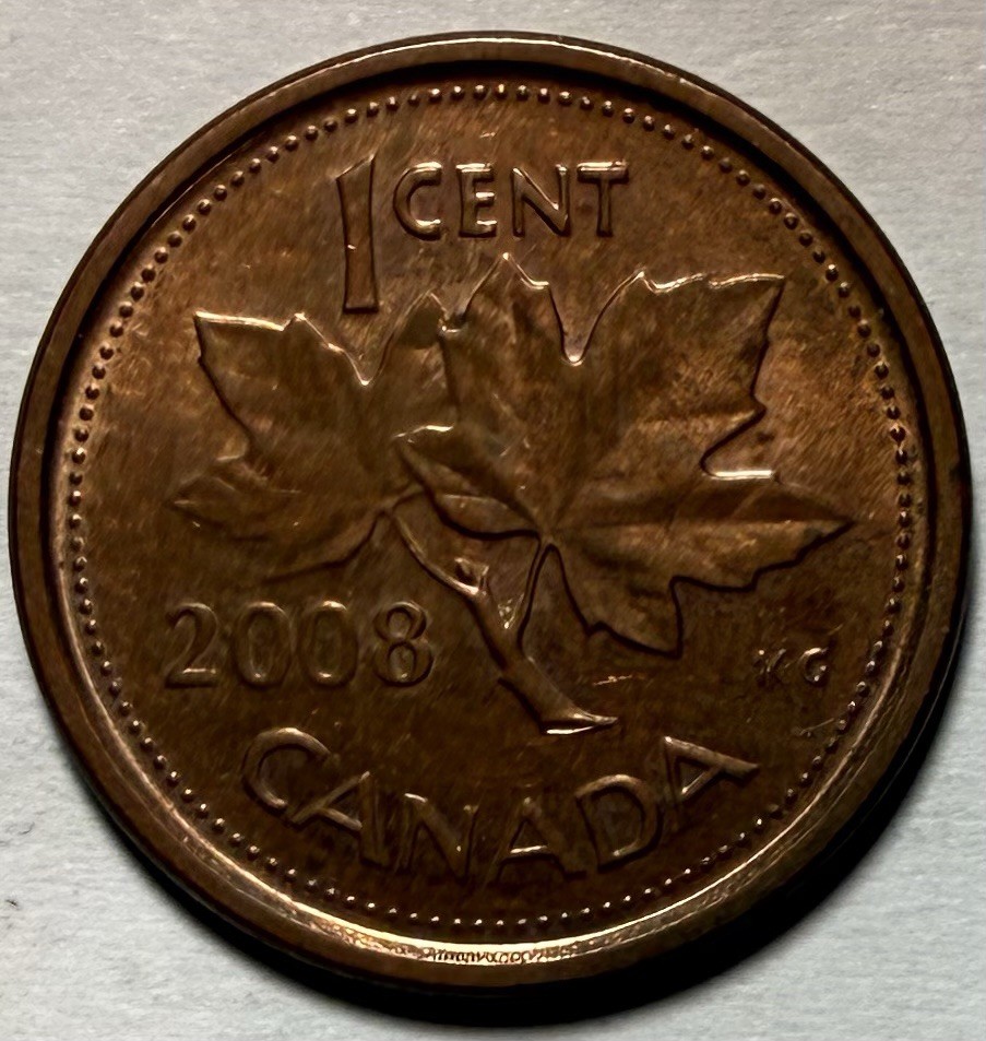 Canada 2008 Cent - Good Or Better