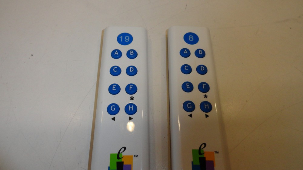 Lot of 2 eInstruction Classroom Performance System Clickers