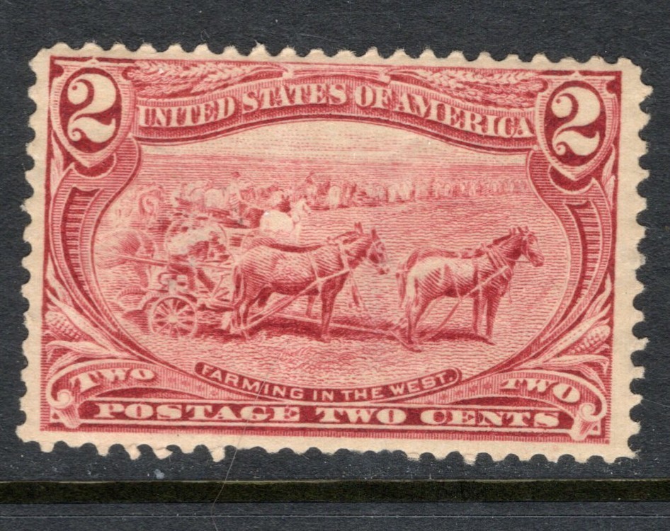 US Scott 286 Mint Hinged - CV 25$