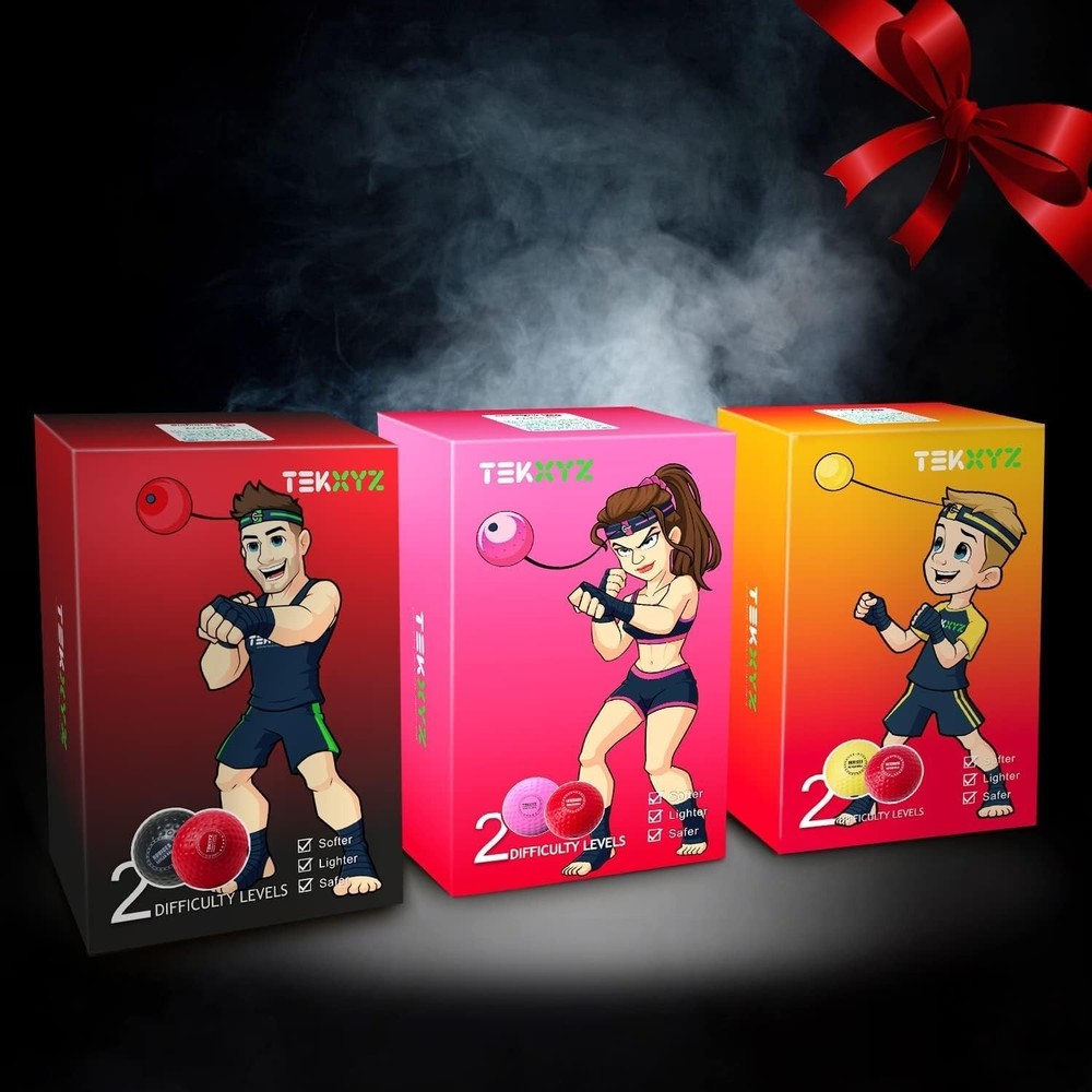 Interactive Reflex Ball with Community - Perfect for Boxing & Agility Training