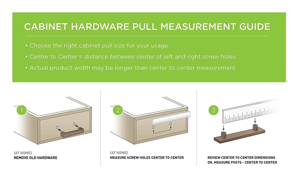 Francisco (10-Pack) Cabinet Handles 4" Hole Center Pulls | Soft Iron Hardware...