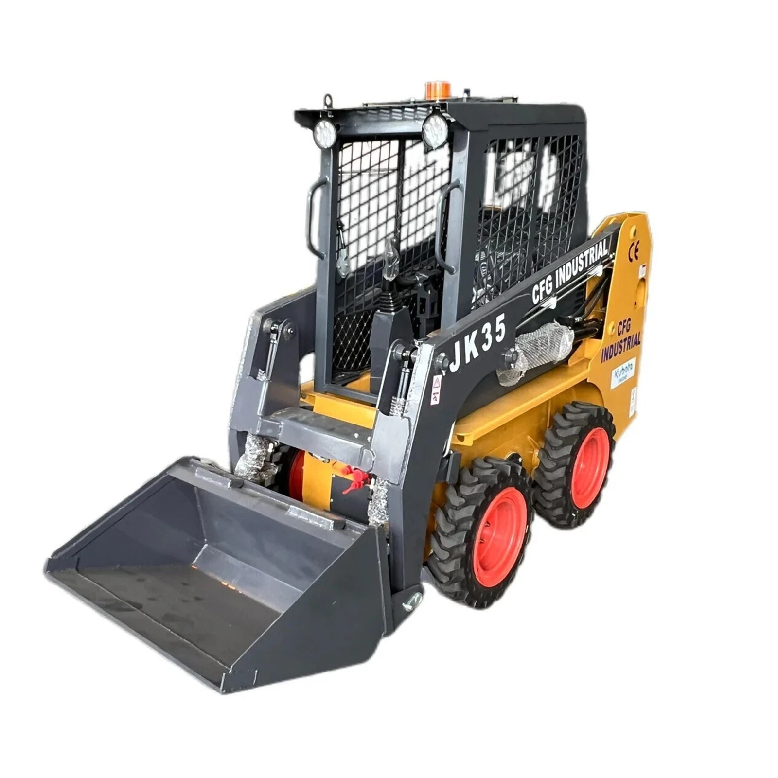 CFG 1.4TON Mini Skid Steer Loader with Kubota Engine, New