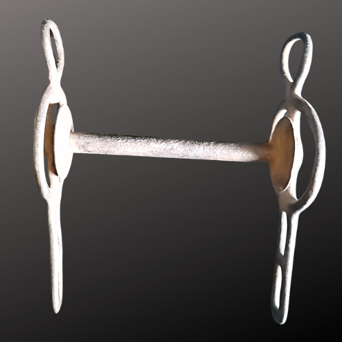 Old Shanked Solid Mouth Driving Bit 5" mouth