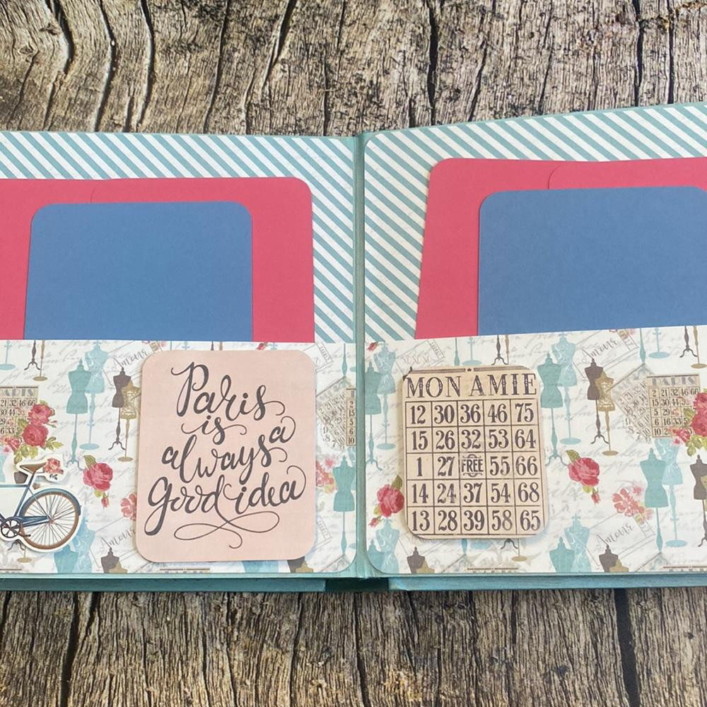 Paris Theme Scrapbook