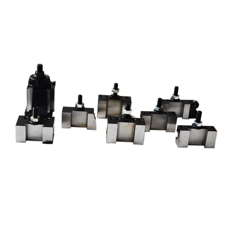 8 PCS/Set Machine Tool Fixture High Precision Quick Change Tool Post Lathe