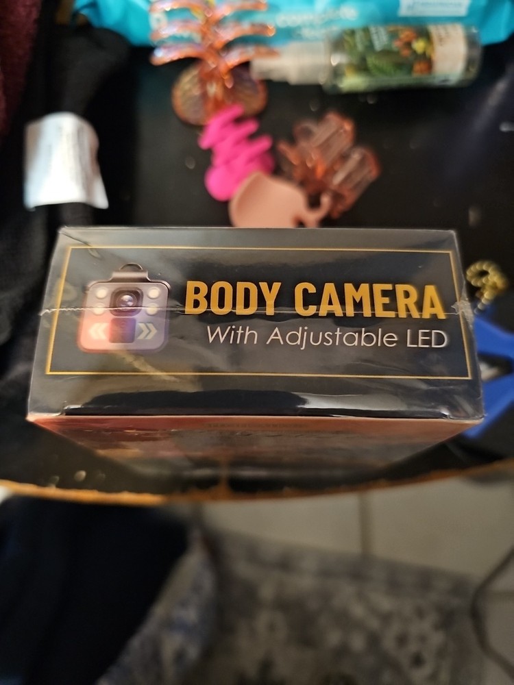 FHD Body Camera With Adjustable Led