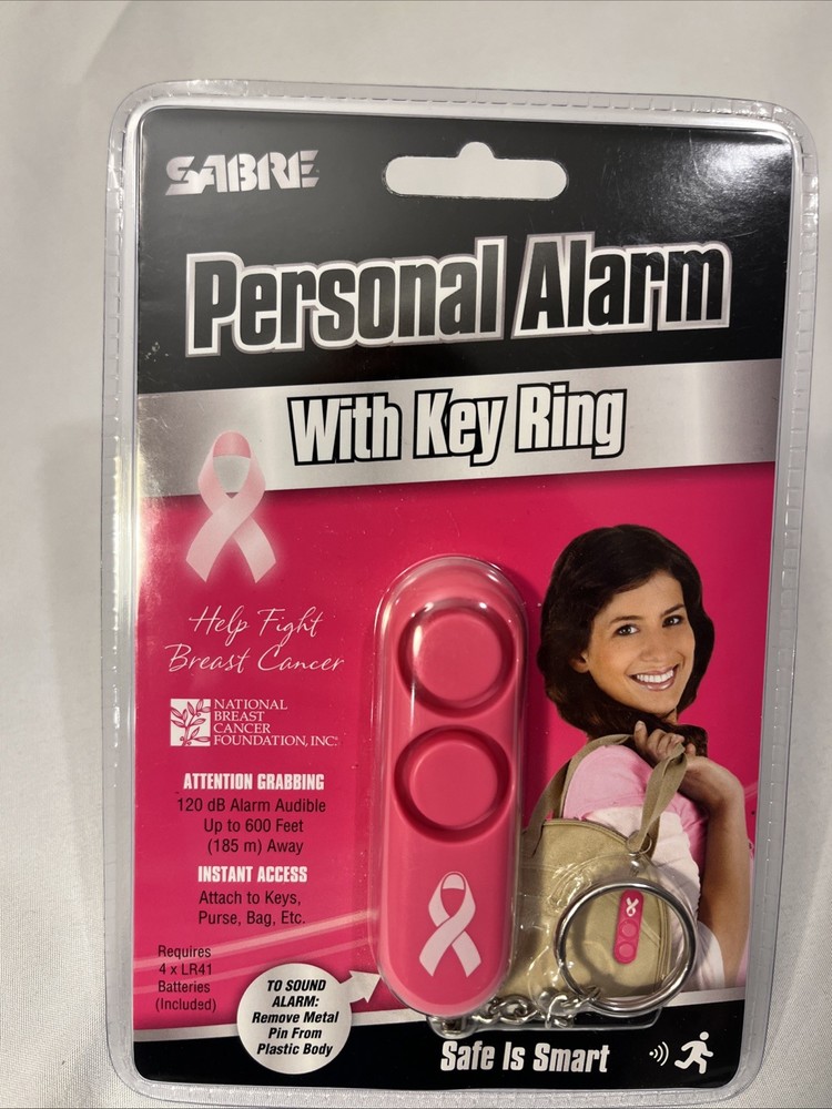 Sabre Personal Alarm Key Ring #120dB