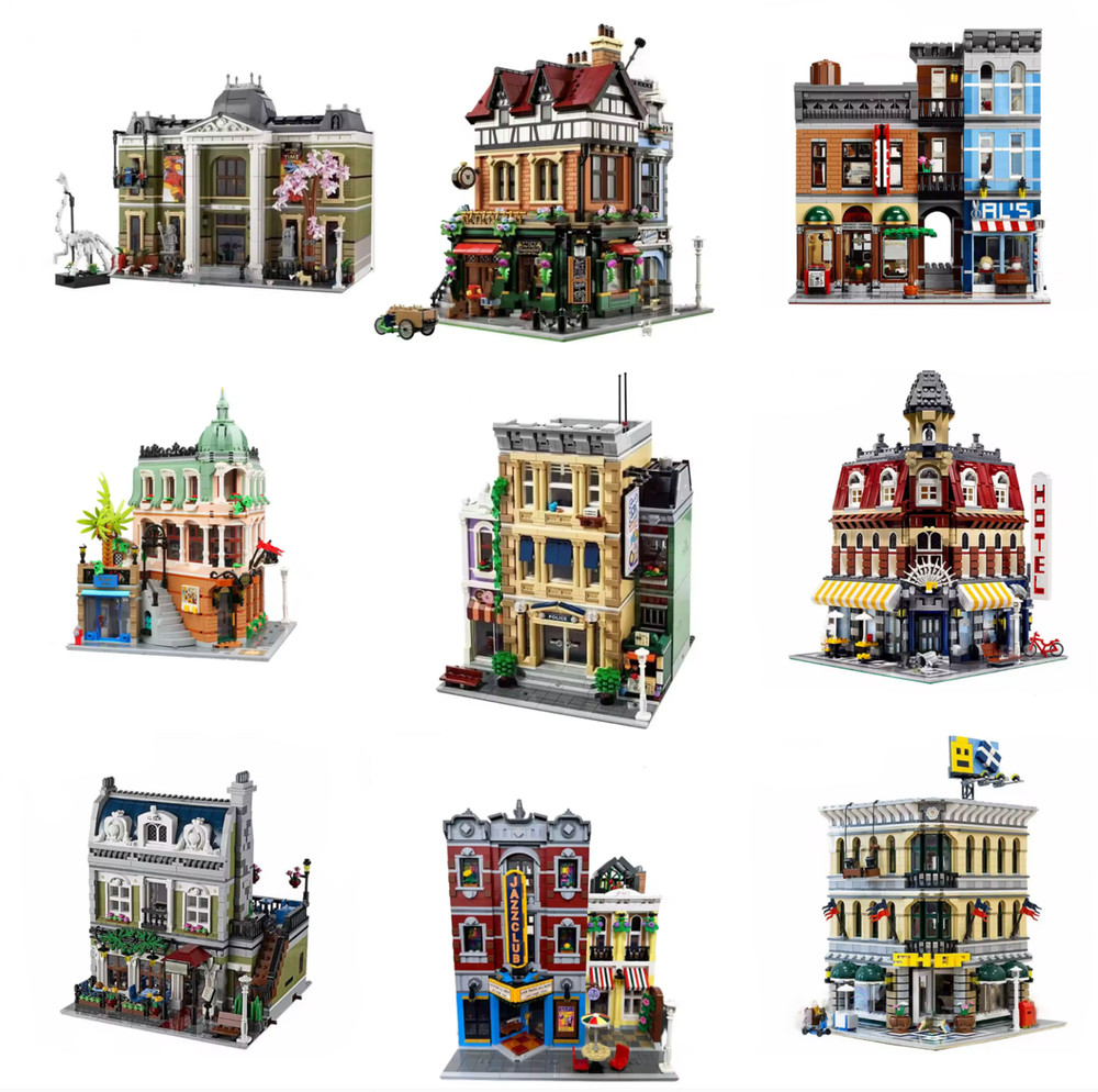 MOC Block Set Creator Expert Modular Buildings - Choose Your Modular Building