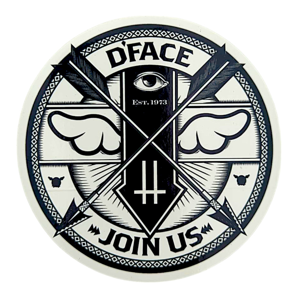 D*Face Join Us Sticker