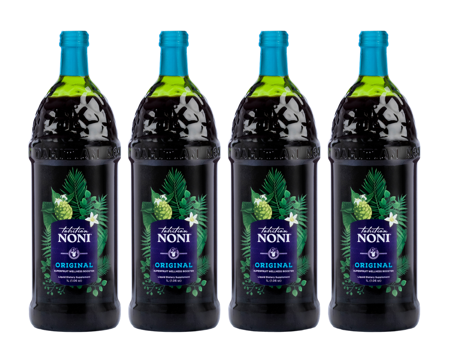 Tahitian Noni Juice by Morinda Inc. (4 bottle case) *NEW LOOK!* SALE PRICE!