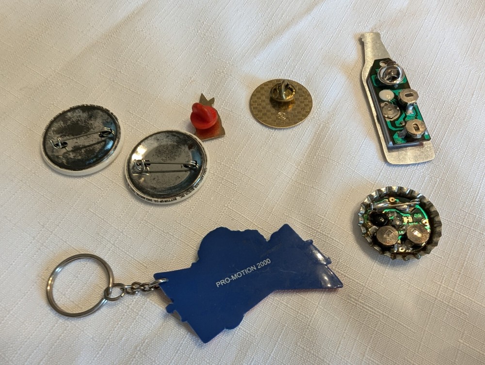 vintage budweiser Pins & Misc Lot  7