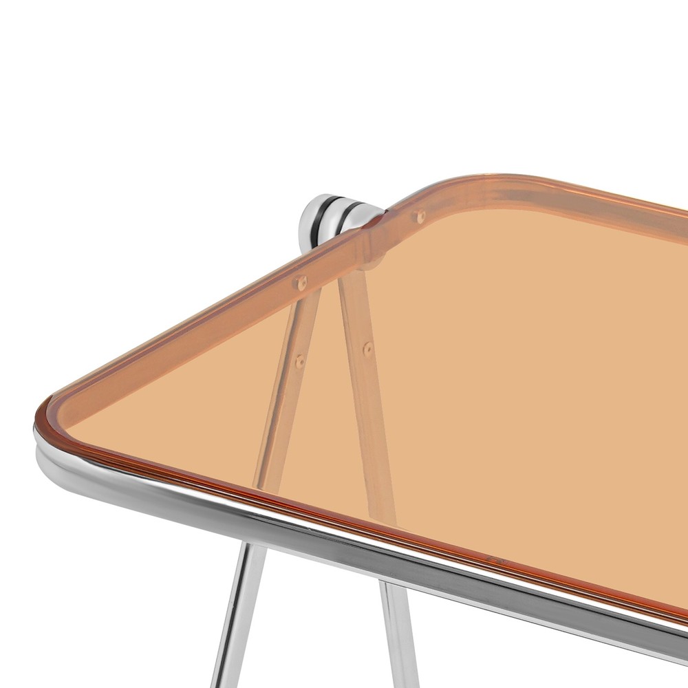 Clear Folding Table Camping BBQ Dining Table Indoor Outdoor Work Computer Desk