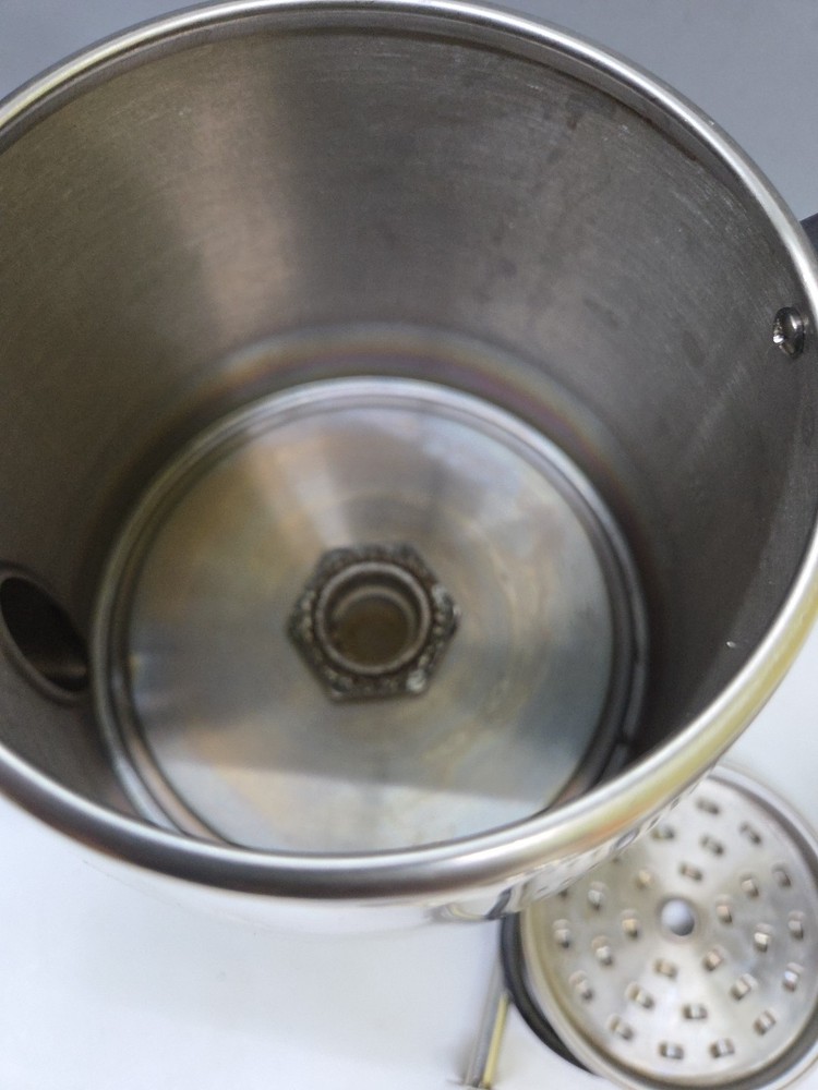 Bialetti DK04B 4 Cup Coffee Pot Percolator - Intertek 35009