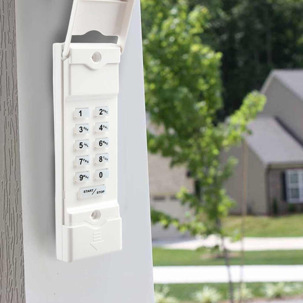Replacement Garage Door Opener Wireless Wall Keypad Console for Linear MDTK