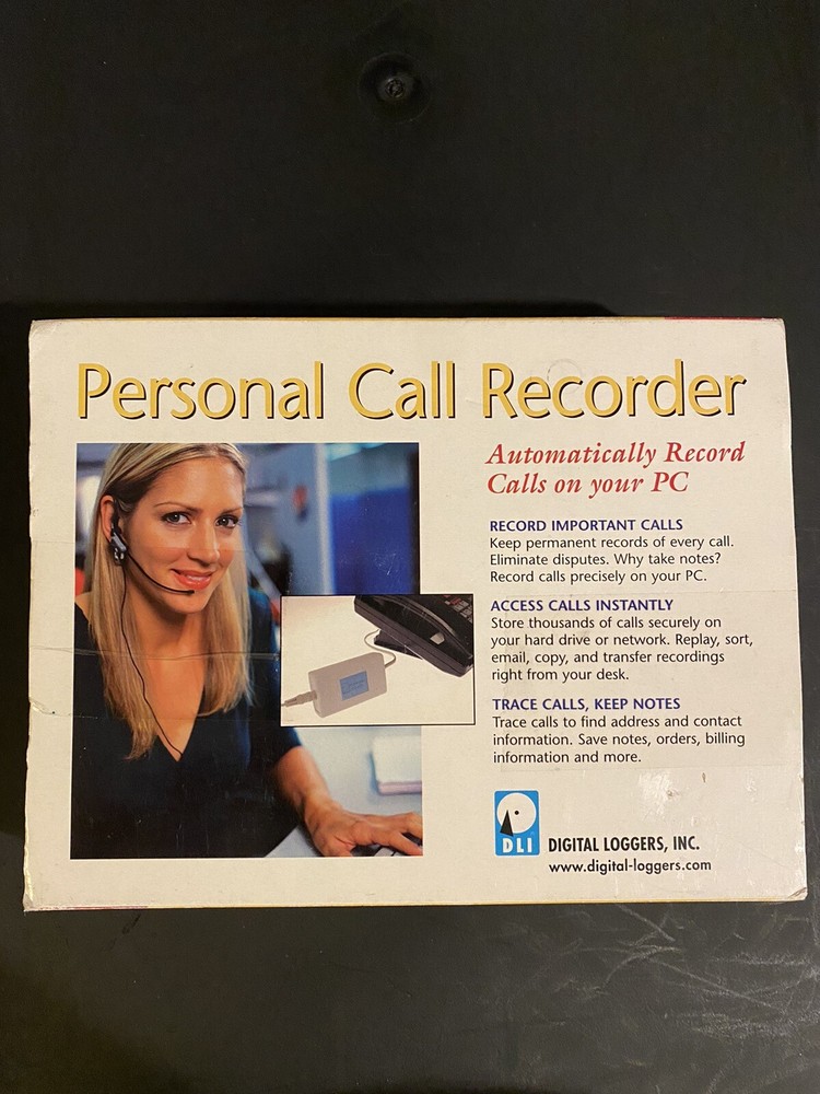 Digital Loggers Personal USB Call Recorder Automatically on your PC - NOB