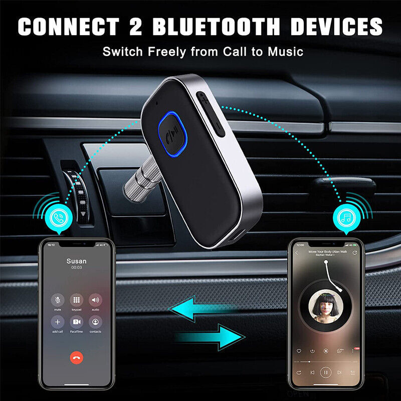Bluetooth Audio Receivers For PS4 Car Auxiliary Television Set iPod PC Headphone