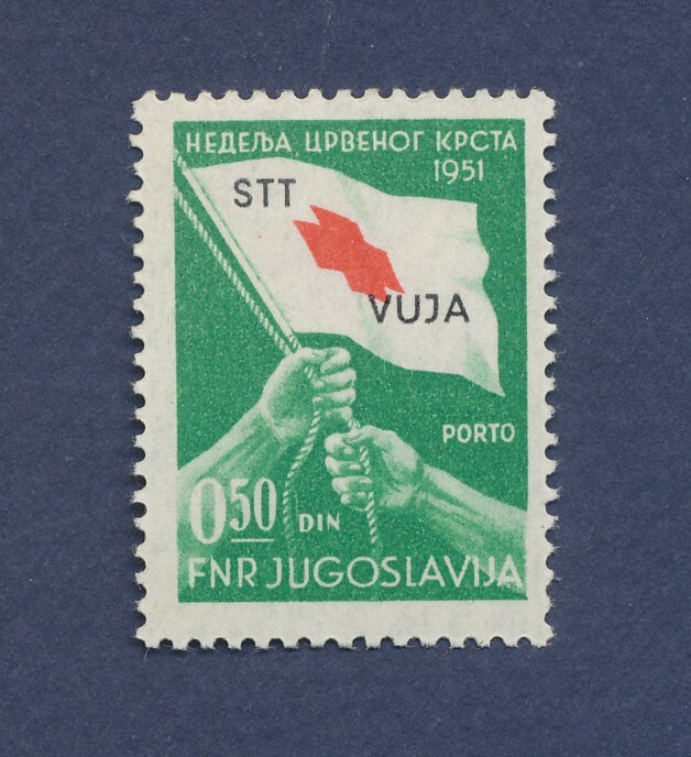 YUGOSLAVIA  TRIESTE B - Scott RAJ3   -  MNH - signed --c