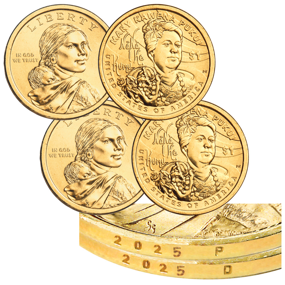 2025 P&D Native American Dollar Set