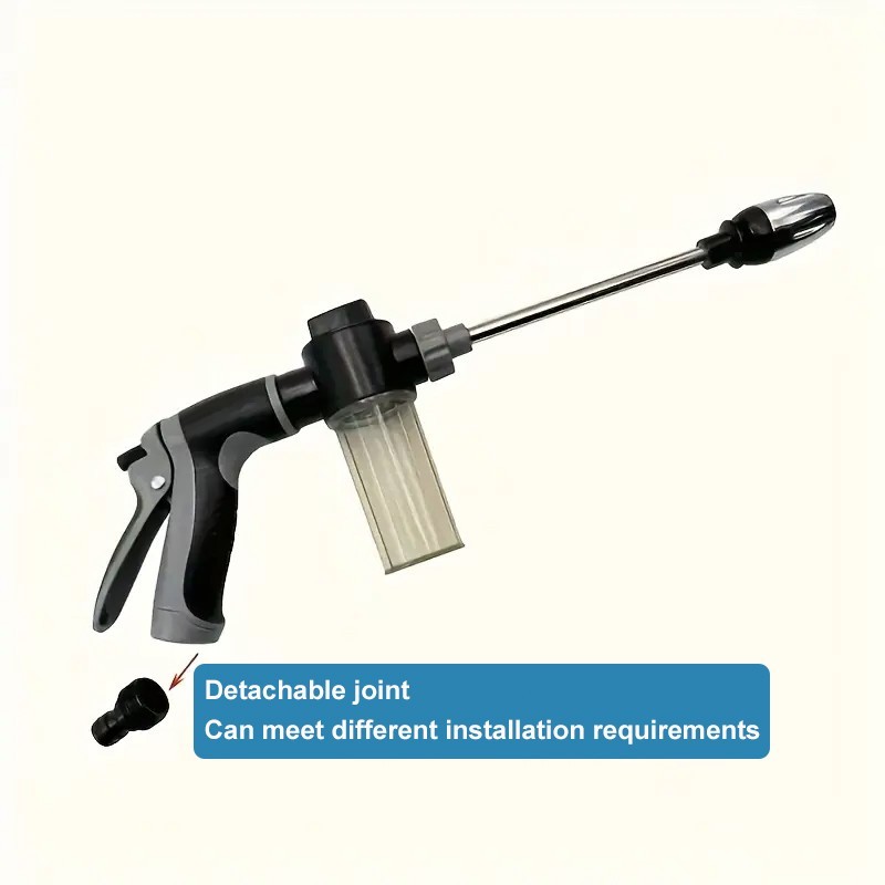 Car Snow Foam Washer Gun High Pressure Garden Wash Cleaning Soap Bottle Sprayer
