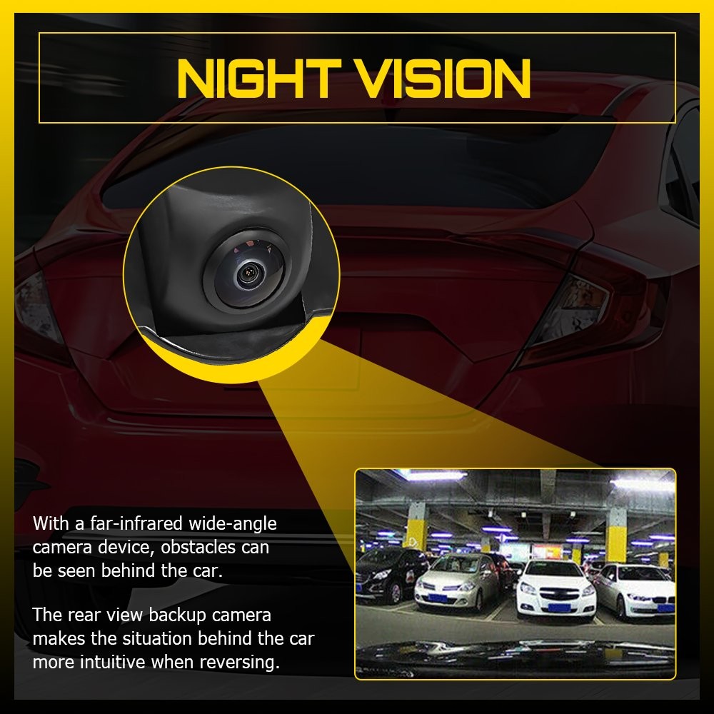 Car Rear View Reverse Camera Backup Reverse Camera For 2016-2021 Honda Civic