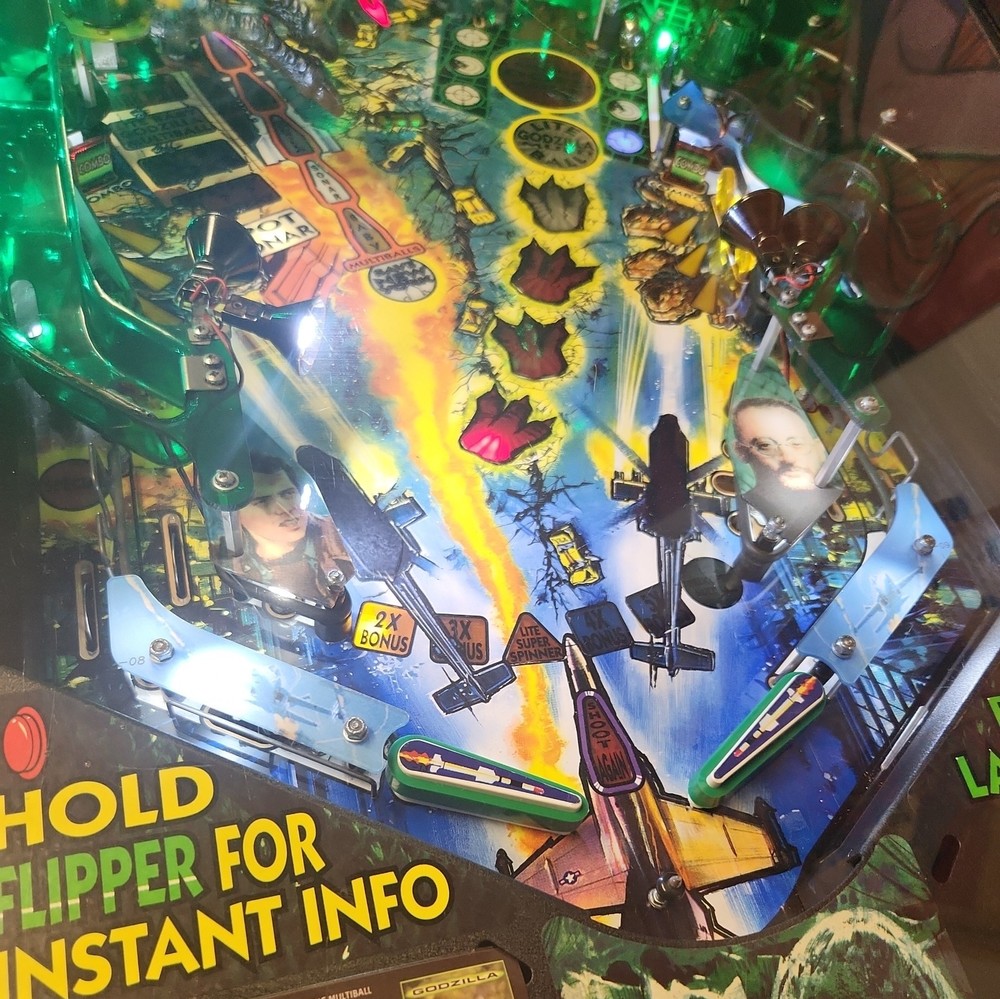 Sega Godzilla Arcade Pinball Machine