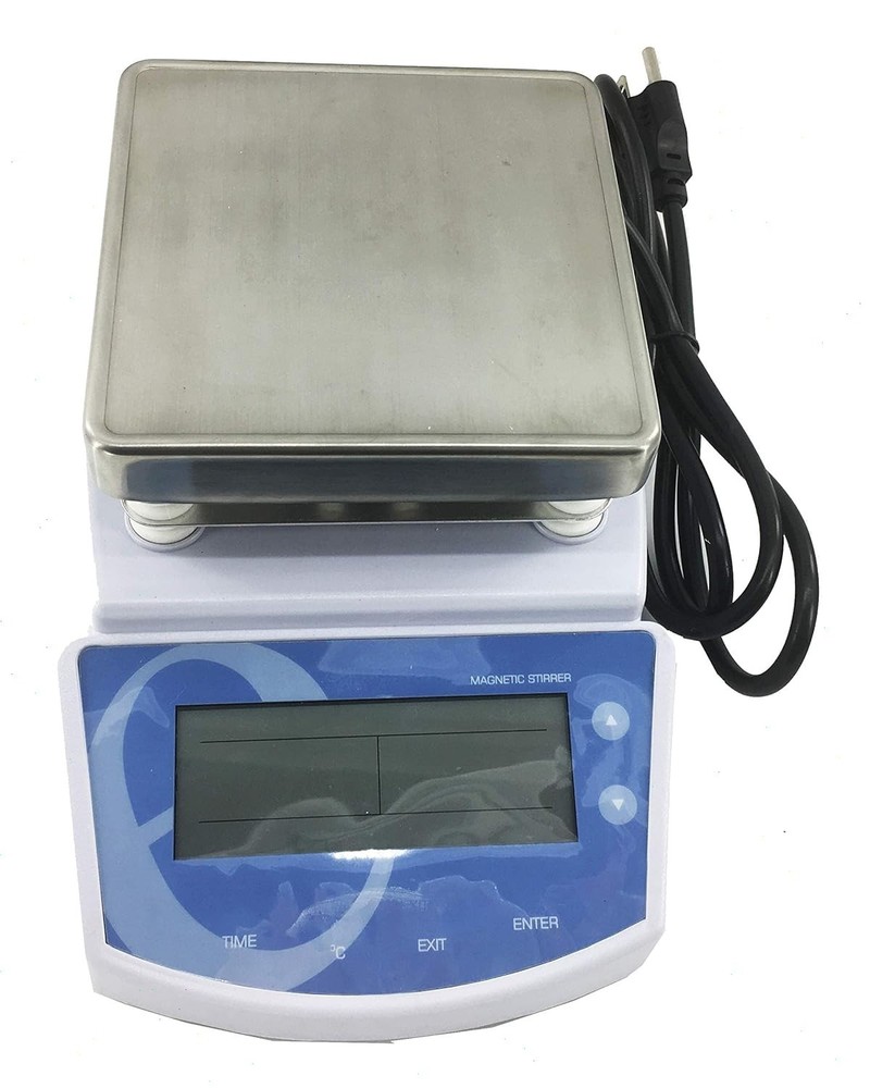 Heating Magnetic Stirrer with Programmable Stirring Time Temperature Probe 2L