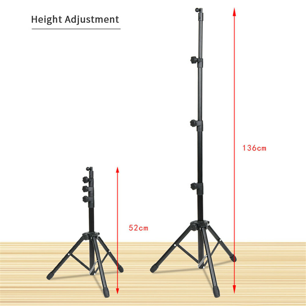Foldable Height Adjustable Floor Tablet Tripod Stand Mount for iPad Cellphone