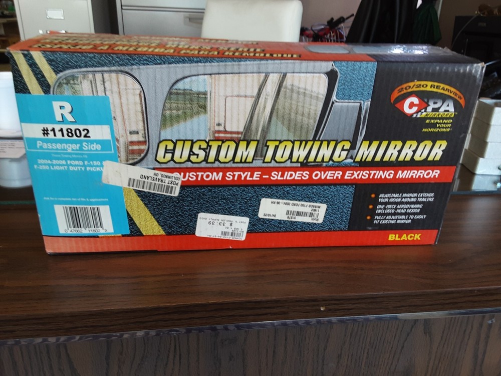 Custom Towing Mirror #11802
