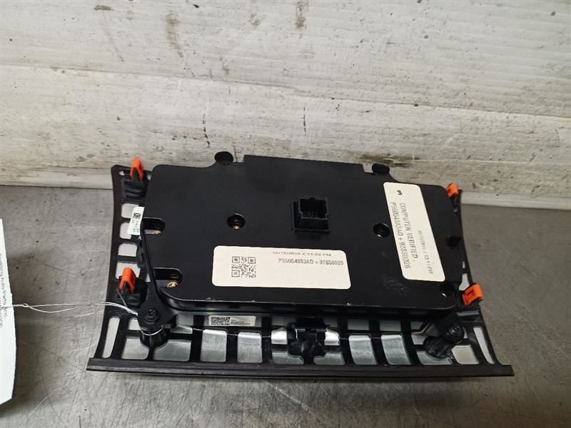 Temperature Control Temperature Control Dual Zone from 2016 Chrysler 300 9343964