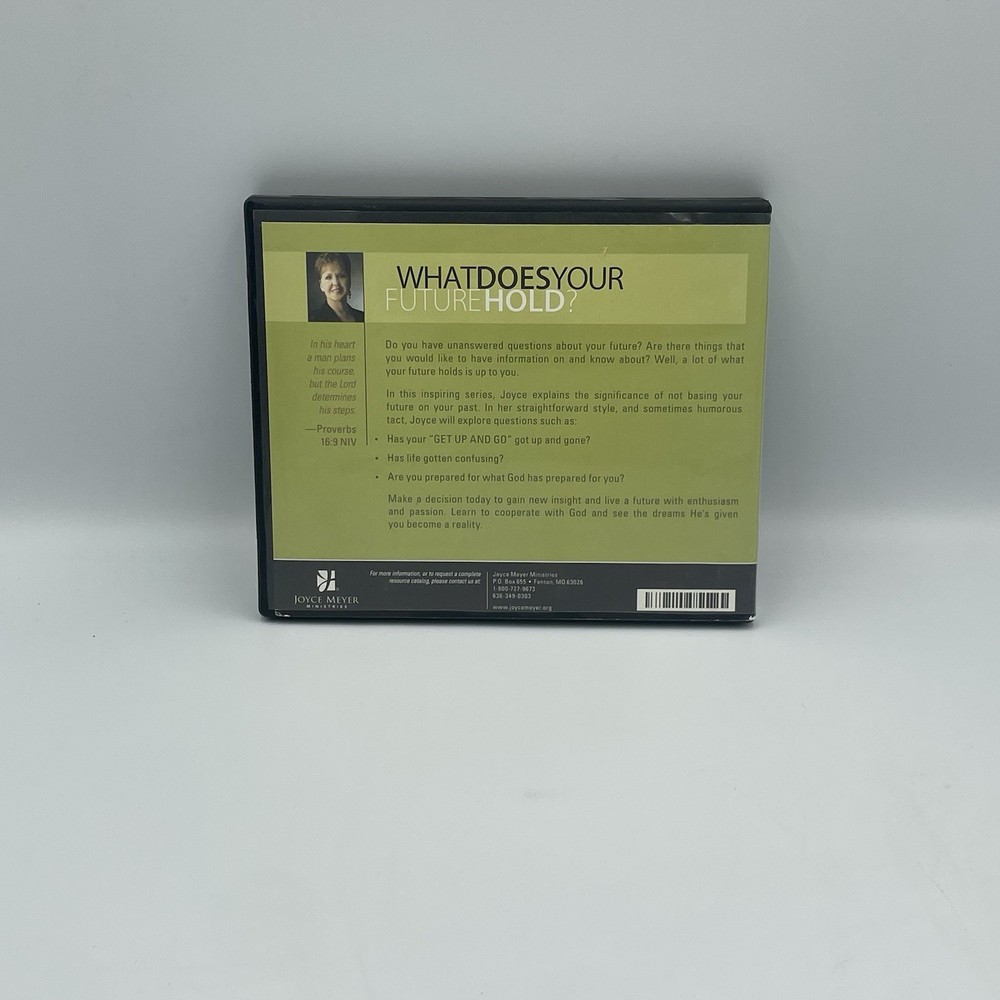 What Does Your Future Hold? Joyce Meyer Preparing Yourself C250 4 Cds