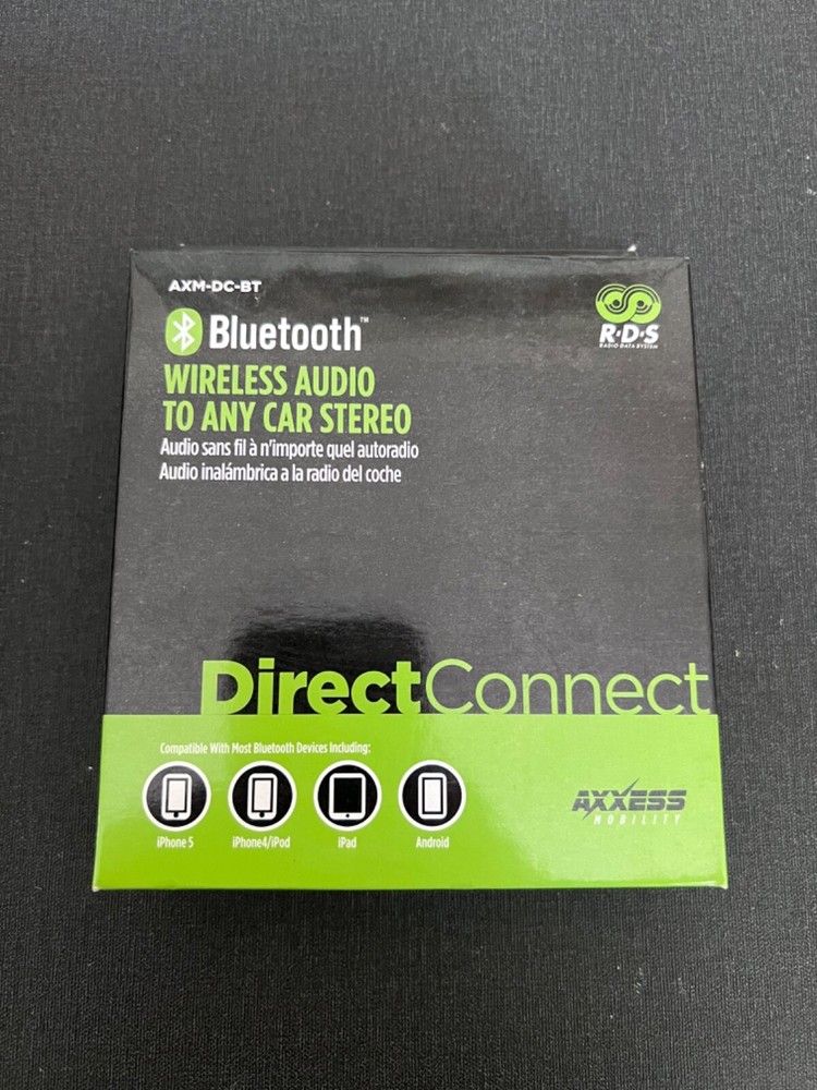 Axxess Mobility Direct Connect Bluetooth Wireless Audio Transmitter axm-dc-bt